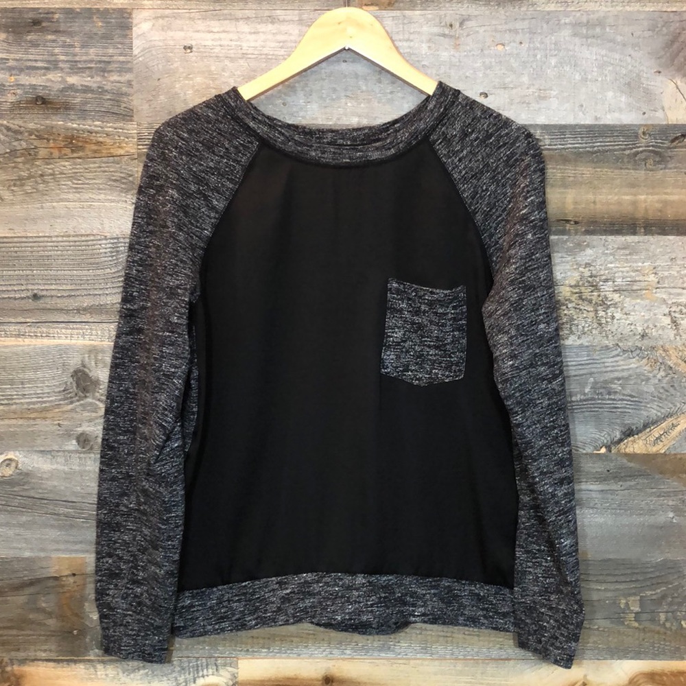 Lou & Grey |  Solid & Marled Sweatshirt | M